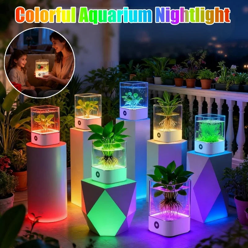 Glow Aquarium Salt Lamp